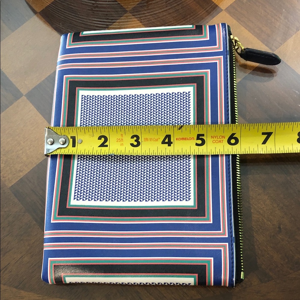 J Crew Geometric Patterned Clutch - image 6